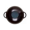 Wok en fonte 37 cm noir mat - Visuel 0